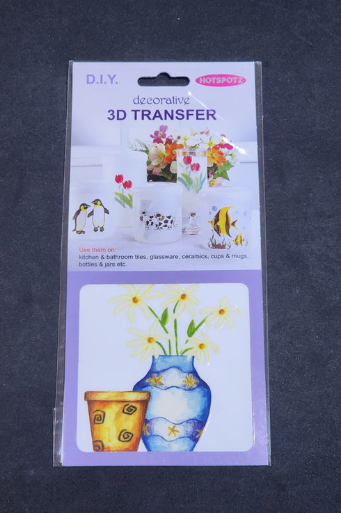 DIY 3D Decorative Transfer Stickers (available in 6 designs)