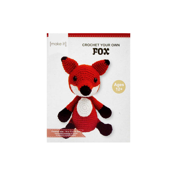 DIY Create your Own Fox Crochet Kit