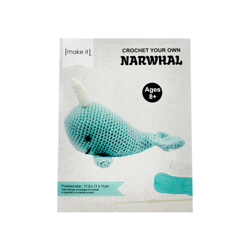 DIY Create your Own Narwhal Crochet Kit