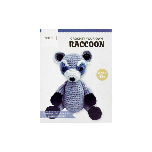 DIY Create your Own Racoon Crochet Kit