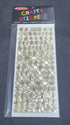 Gold Colour Alphabet Sticker