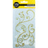 Gold Craft Flourish Self Adhesive Rhinestones