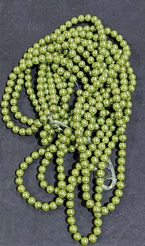 Green Colour Bulk Pack Pearl Beads