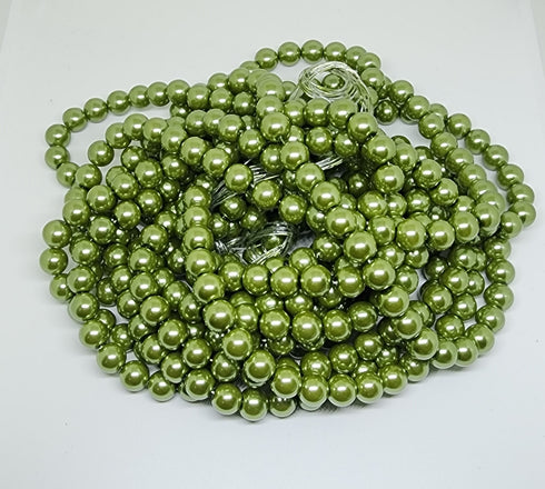 Green Colour Bulk Pack Pearl Beads