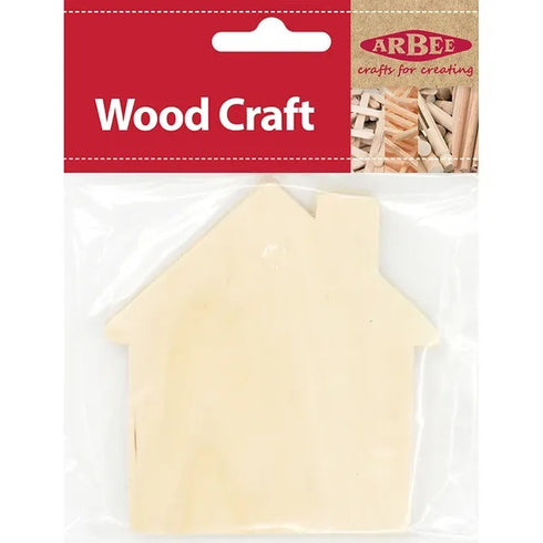 House Shape Plywood Craft