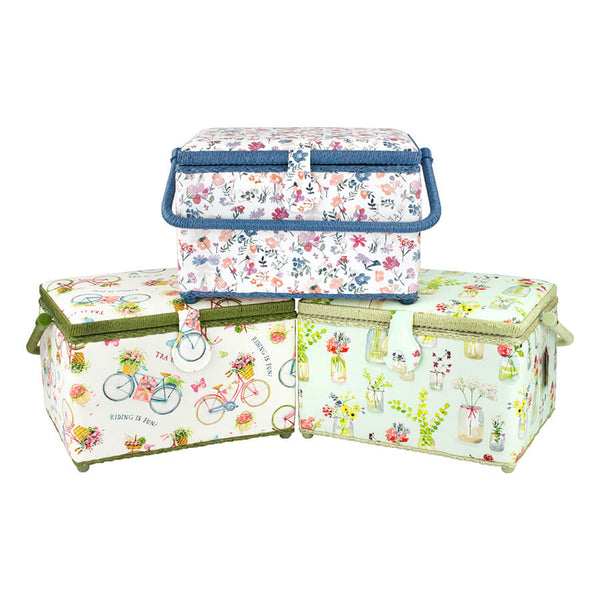 Large Rectangle Shape Sewing Storage Basket (available in 3 designs)