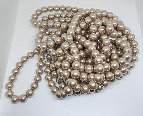 Latte Colour Bulk Pack Pearl Beads