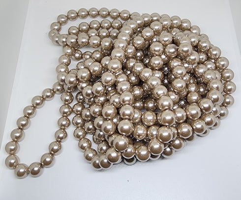 Latte Colour Bulk Pack Pearl Beads