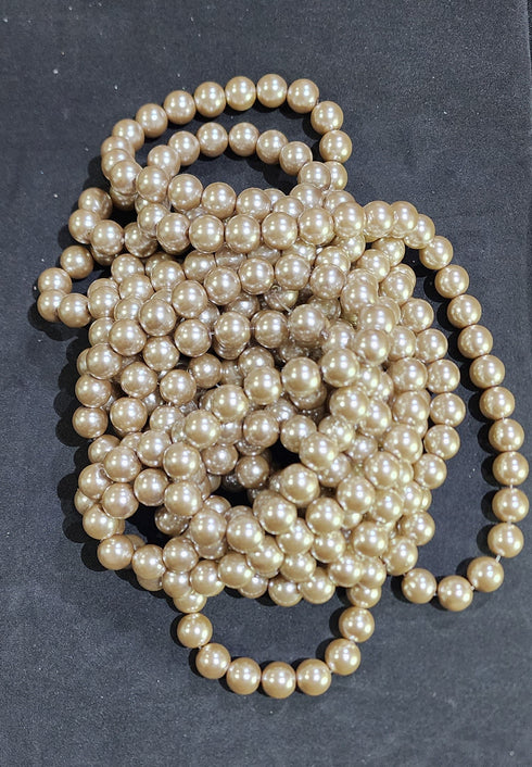 Latte Colour Bulk Pack Pearl Beads