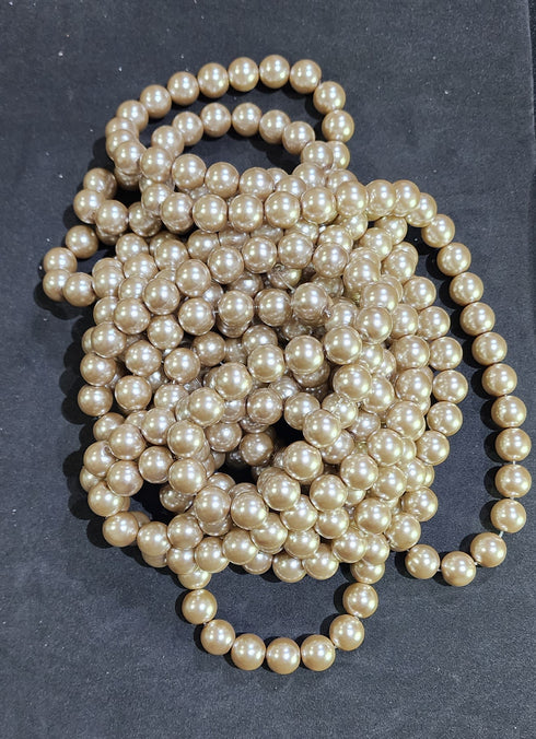 Latte Colour Bulk Pack Pearl Beads
