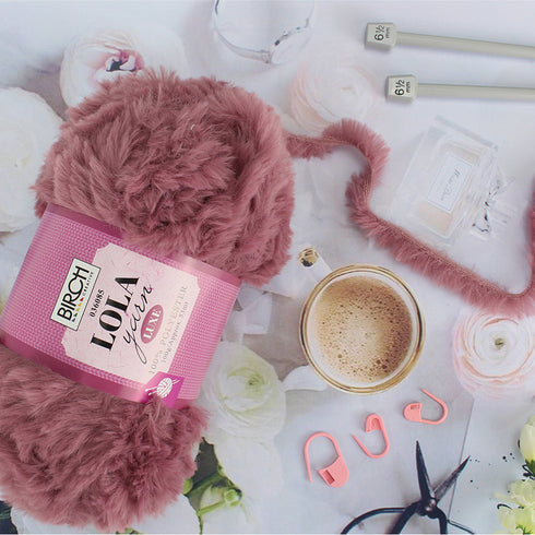 Lola Luxe Polyester Yarn (available in 12 colours)