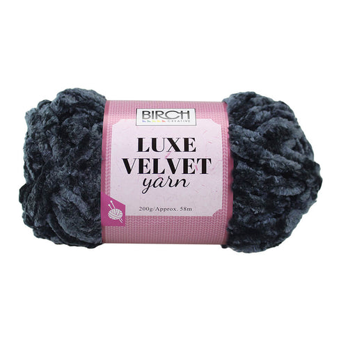 Luxe Velvet Yarn (available in 11 colours)
