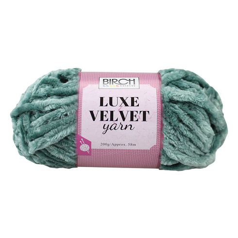 Luxe Velvet Yarn (available in 11 colours)