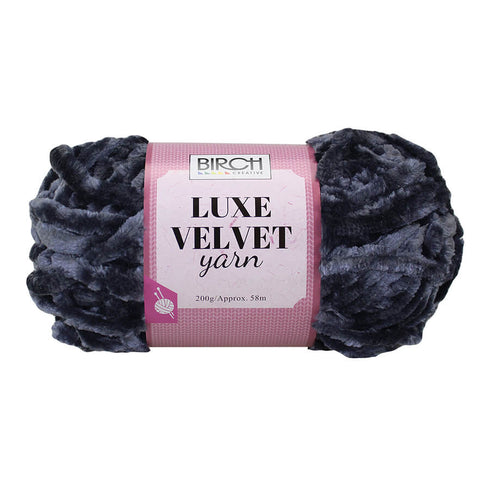 Luxe Velvet Yarn (available in 11 colours)