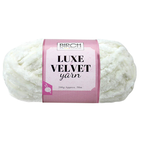 Luxe Velvet Yarn (available in 11 colours)