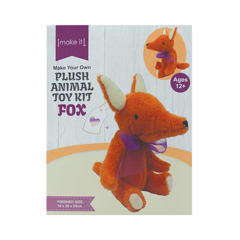 Make Your Own Plush Animal Toy Kit - Fox
