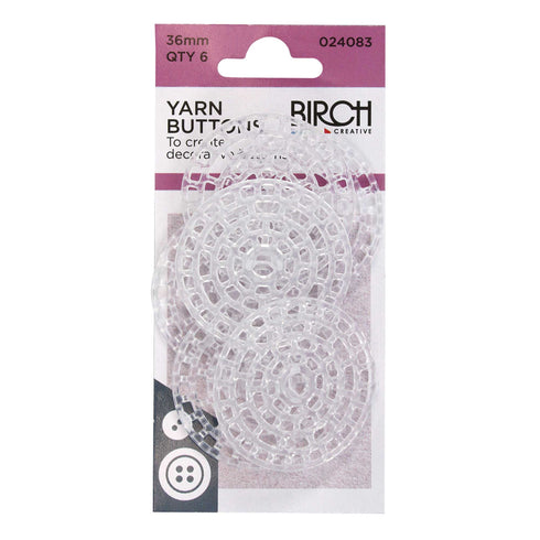 36mm Make your Own Yarn Buttons