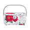 Medium Sewing Storage Basket - Vintage Collage