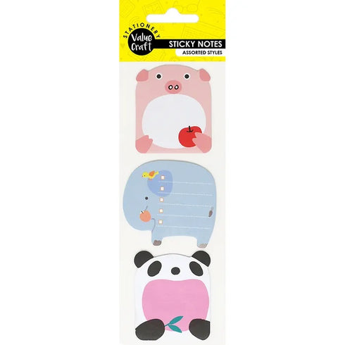 Mini Animal Shape Sticky Notepads