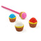 Mini Cupcake Shape Novelty Erasers