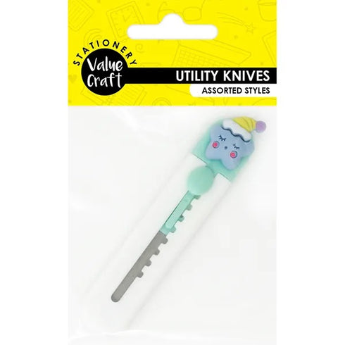 Mini Sleeping Star Design Utility Knife
