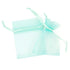Mint Colour Mini Organza Gift Bags