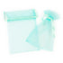 Mint Colour Small Organza Gift Bags