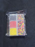Mixed Red, Yellow & Black Colour Bead Box