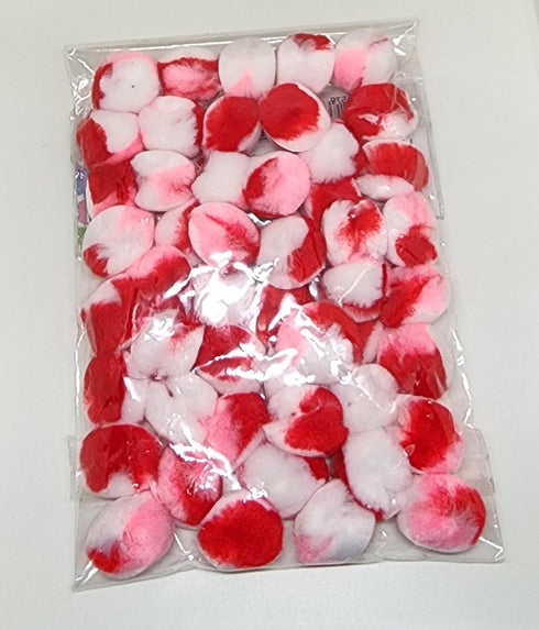 Multi-Coloured Pom Poms