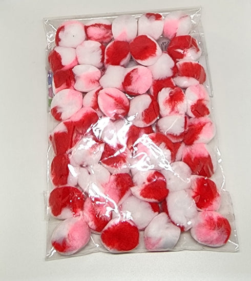 Multi-Coloured Pom Poms