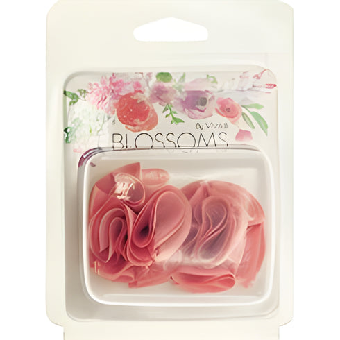 Multi Layer Satin Flowers (available in 2 colours)