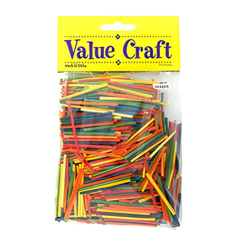 Multicolour Wooden Craft Matchsticks
