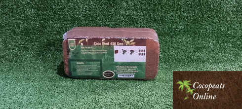 650gm pack of 7 Blocks (4.5kg) Cocopeat Blocks