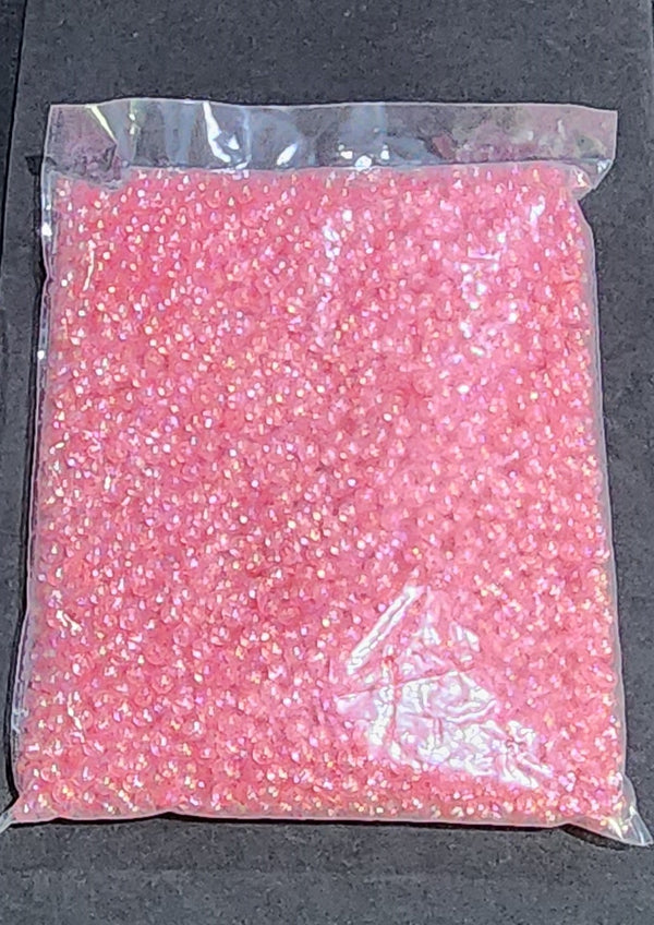 Pink Colour Bulk Pack Plastic Beads