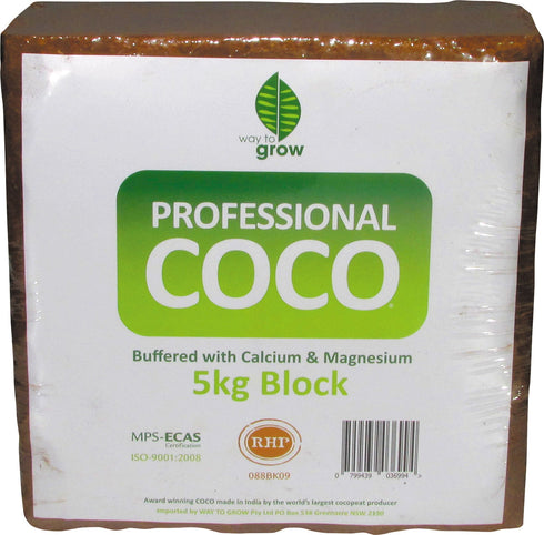 5kg Coco Block Buffered with Calcium & Magnesium