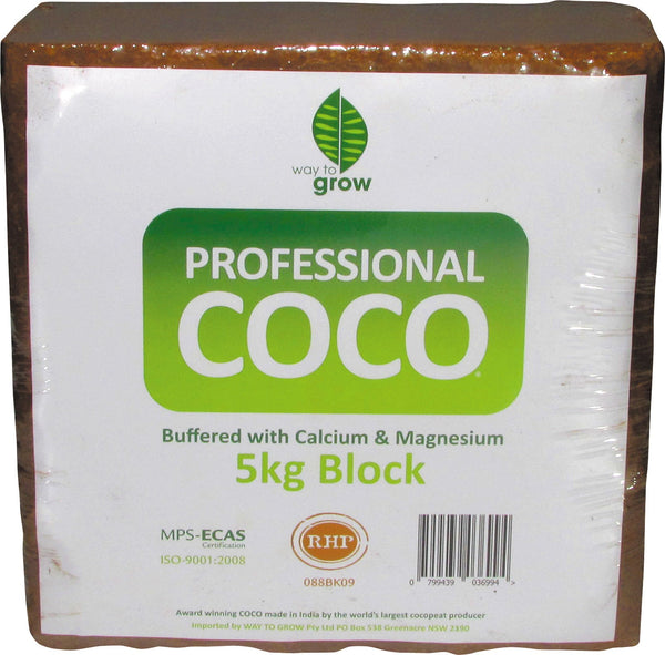 5kg Coco Block Buffered with Calcium & Magnesium