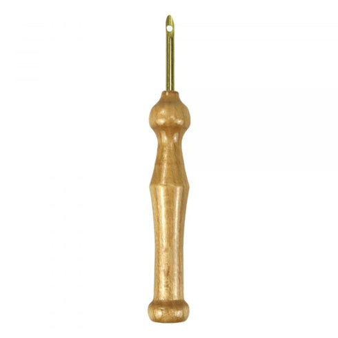 Punch Needle Tool with Wooden Handle