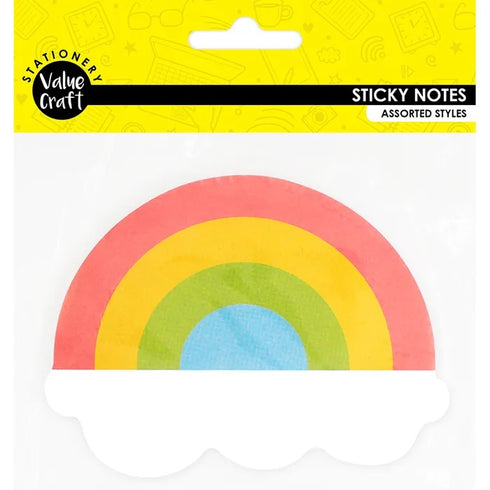 Rainbow Shape Sticky Notepad