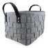 Rectangle Woven Felt Storage Basket