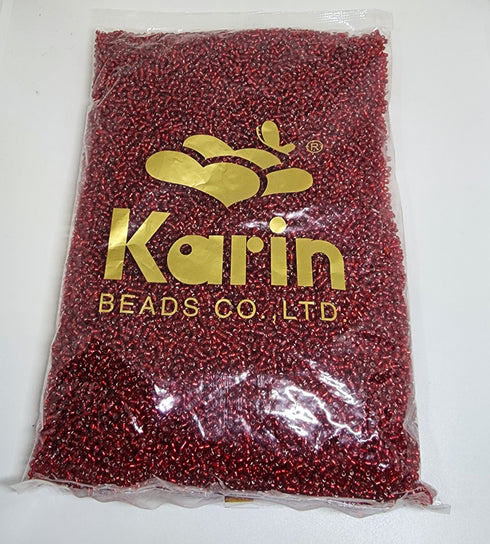 Red Colour Bulk Pack Seed Beads