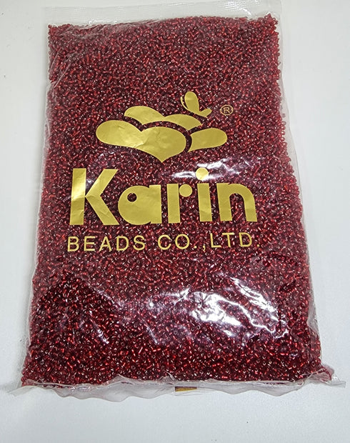 Red Colour Bulk Pack Seed Beads