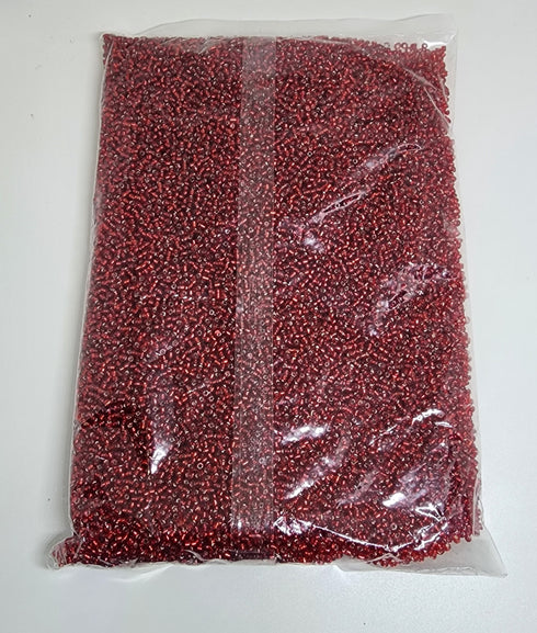 Red Colour Bulk Pack Seed Beads
