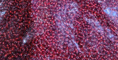 Red Colour Bulk Pack Seed Beads