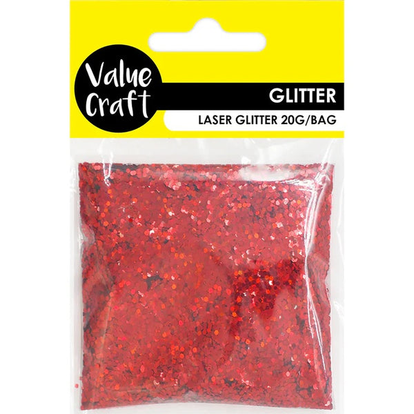 Red Laser Craft Glitter