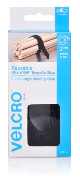 Resuable One-Wrap Velcro Strap