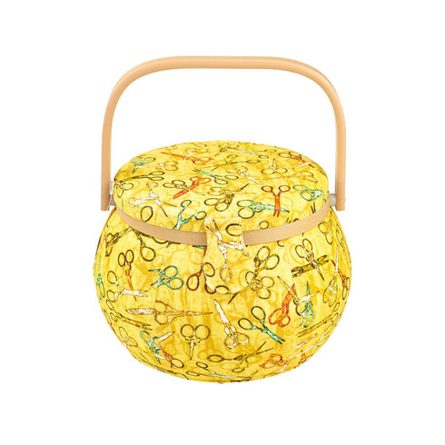 Round Shape Sewing Storage Basket (available in 2 designs)
