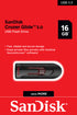 SanDisk 16GB Pendrive USB3.0 Cruzer Glide Flash Drive Memory Stick