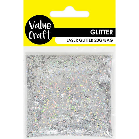 Silver Laser Craft Glitter
