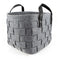 Square Woven Felt Storage Basket
