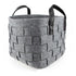 Square Woven Felt Storage Basket
